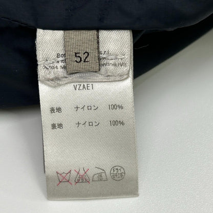 BOTTEGA VENETA Black Intreprint Nylon Zip Coat Size 52