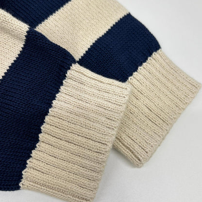 GUCCI Multi Cotton Sailor Knit Sweater Size XL