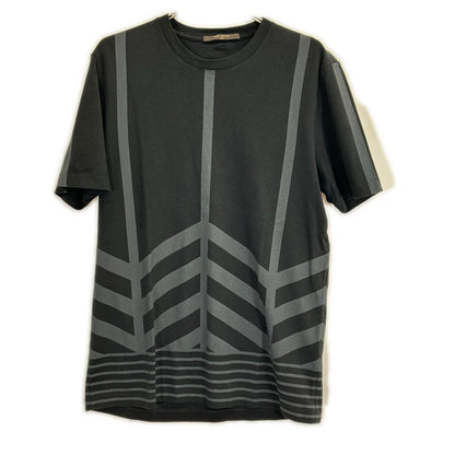 LOUIS VUITTON 16SS Black Cotton T-Shirt Size L