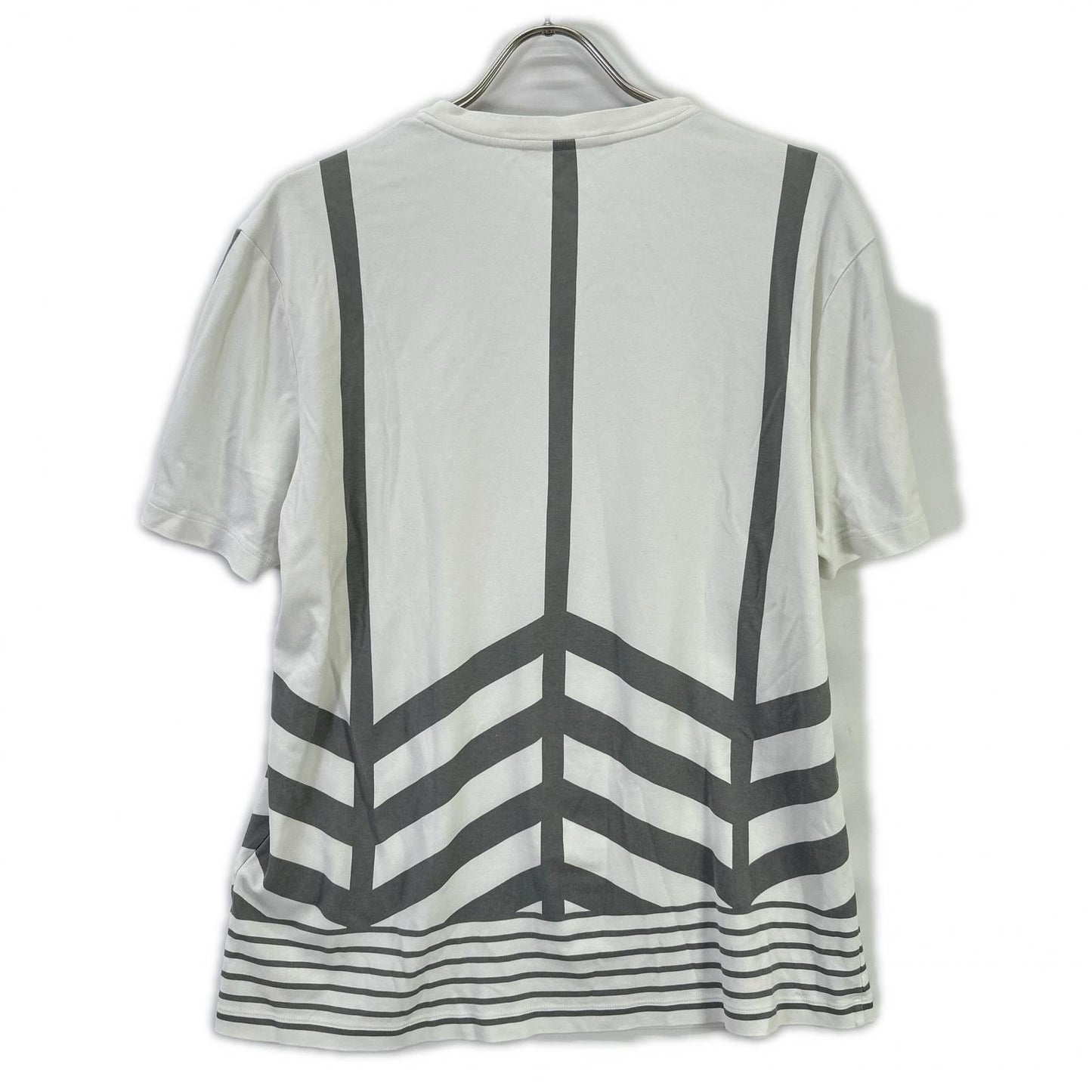 LOUIS VUITTON 16SS White Cotton Crewneck T-Shirt Size L