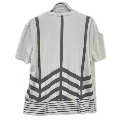 LOUIS VUITTON 16SS White Cotton Crewneck T-Shirt Size L