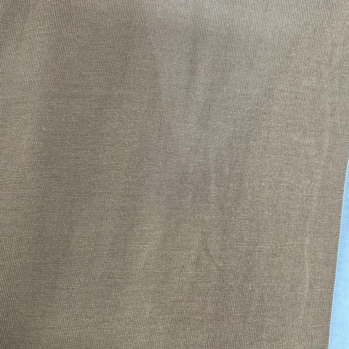 HERMES Brown Cotton Skipper Knit Polo Shirt Size XL