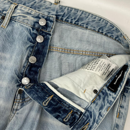 DSQUARED2 S71LB1386 Light Indigo Straight Jeans Size 48