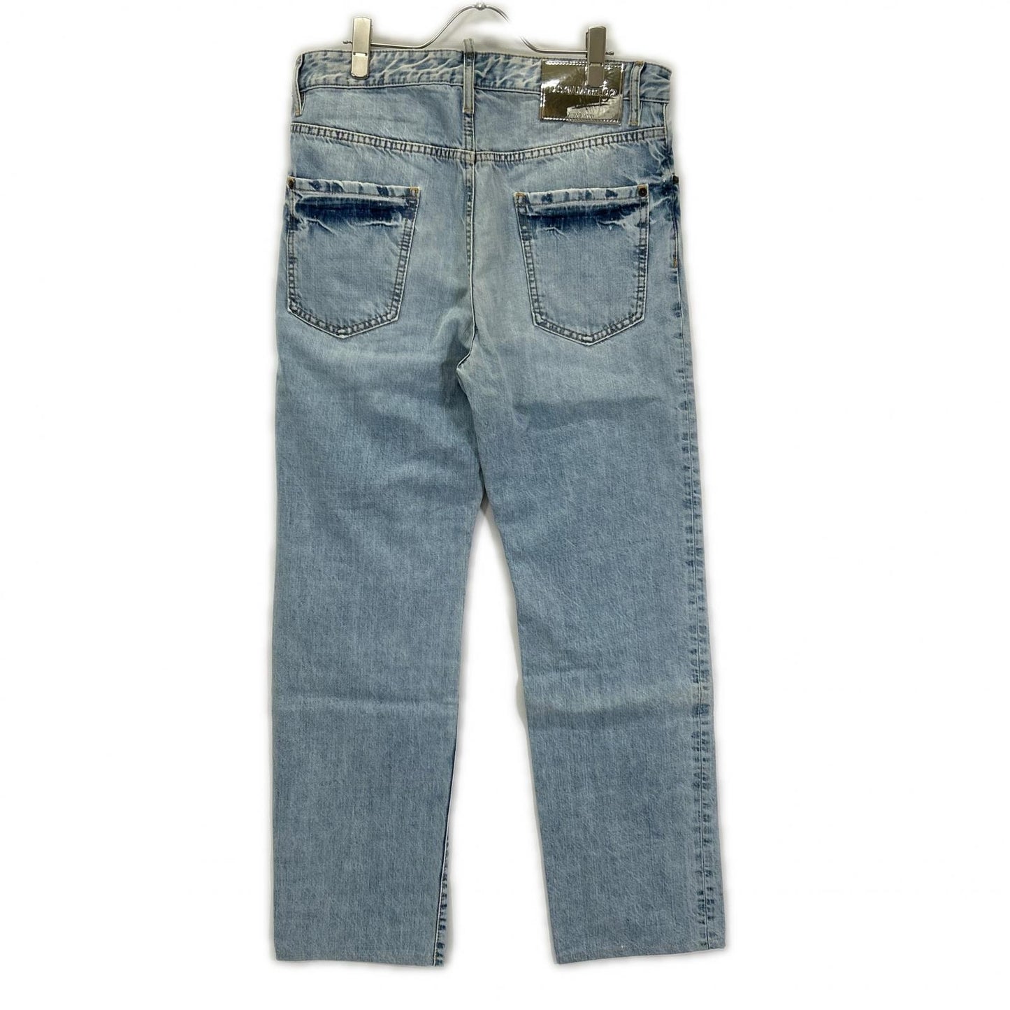 DSQUARED2 S71LB1386 Light Indigo Straight Jeans Size 48