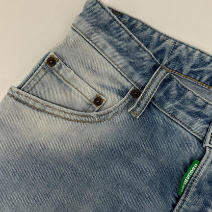 DSQUARED2 S78LB0094 Light Indigo Cotton Skater Jean Size 48