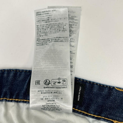 DSQUARED2 S71LB1262 Indigo Distressed Biker Jeans Size 48