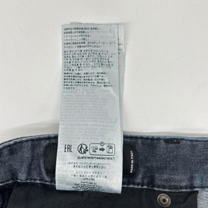 DSQUARED2 S74LB1389 Black Cotton Skater Jeans Size 48