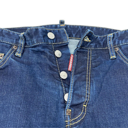 DSQUARED2 S74LB1535 Indigo Cool Guy Tapered Jeans Size 48