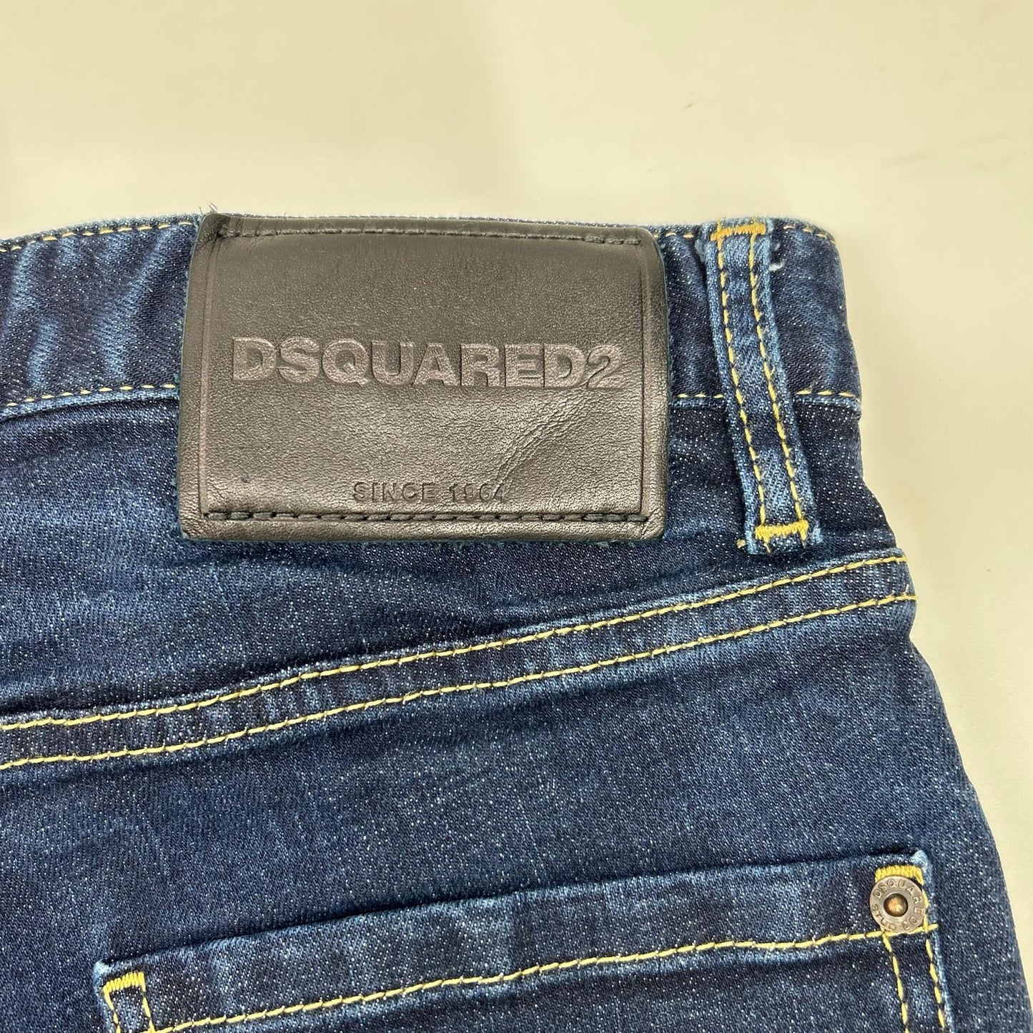 DSQUARED2 S74LB1535 Indigo Cool Guy Tapered Jeans Size 48