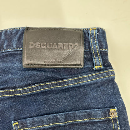 DSQUARED2 S74LB1535 Indigo Cool Guy Tapered Jeans Size 48