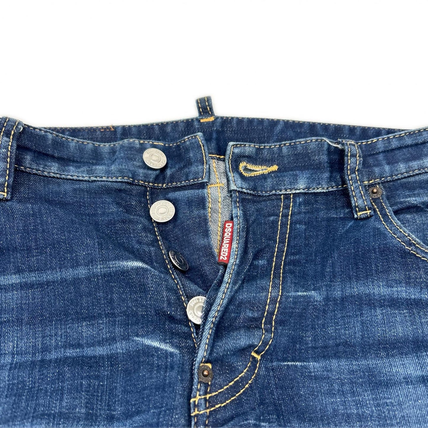 Dsquared2 DSQUARED Skater Jean Indigo Cotton Jeans Size 48
