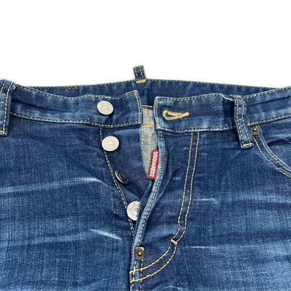 Dsquared2 DSQUARED Skater Jean Indigo Cotton Jeans Size 48
