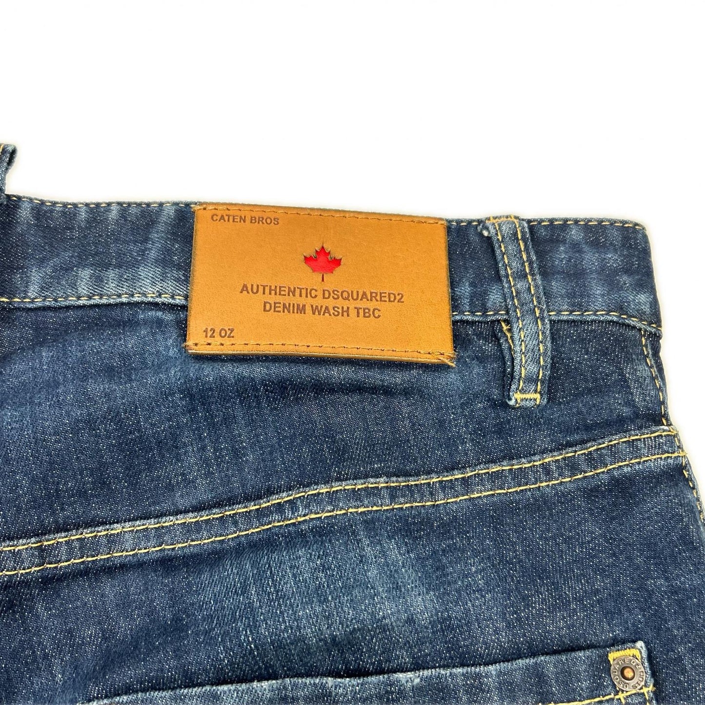 Dsquared2 DSQUARED Skater Jean Indigo Cotton Jeans Size 48