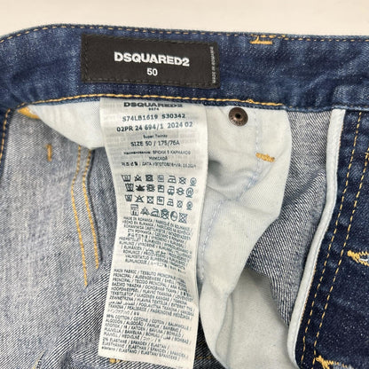 Dsquared2 DSQUARED Super Twinky Skinny Indigo Jeans Size 48