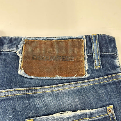Dsquared2 DSQUARED Super Twinky Skinny Indigo Jeans Size 48