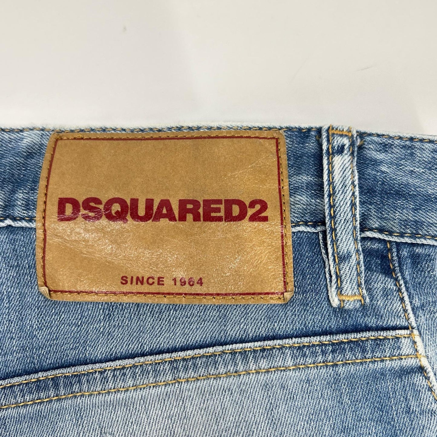 Dsquared2 DSQUARED Sexy Twist Skinny Indigo Jeans Size 48