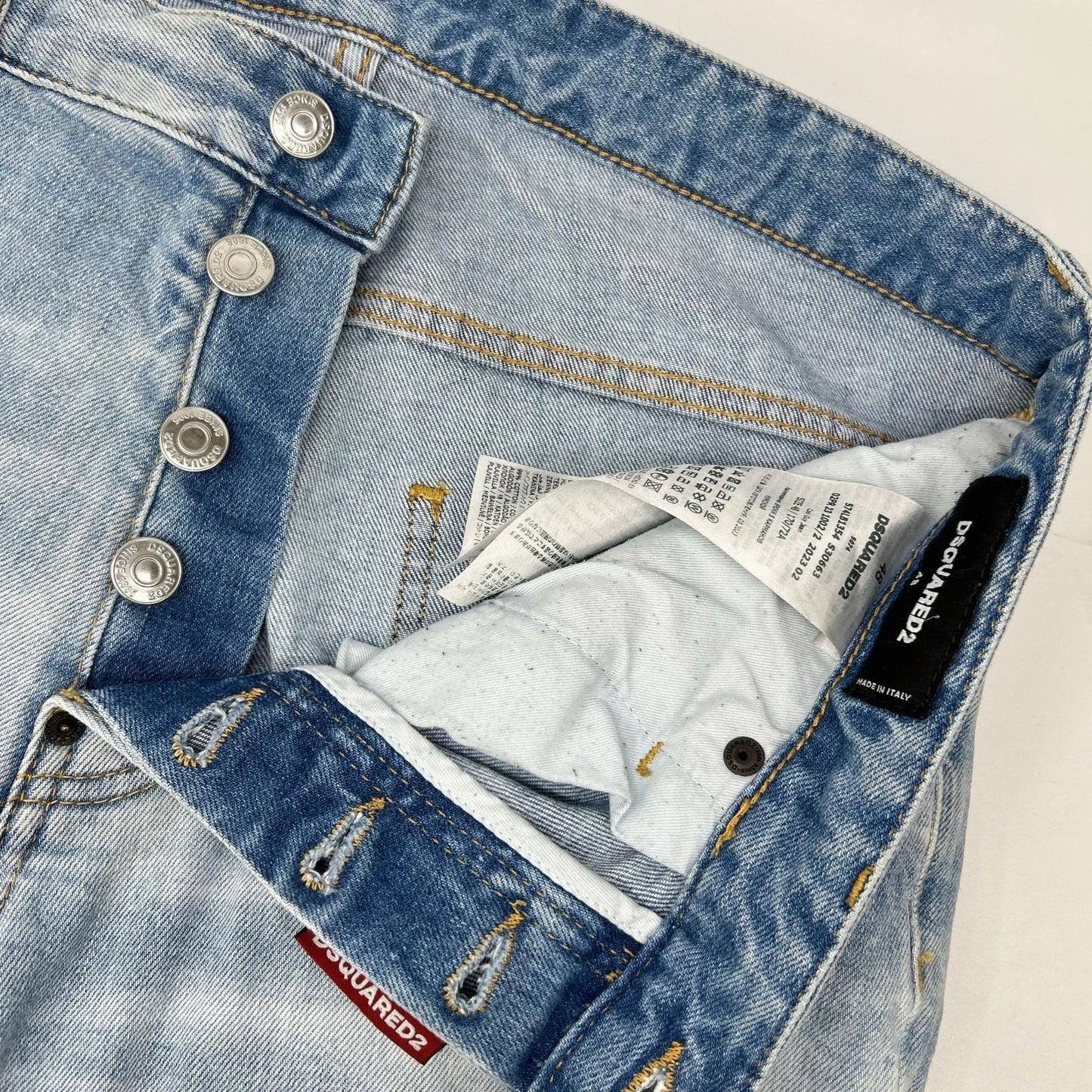 Dsquared2 DSQUARED Cool Guy Tapered Indigo Jeans Size 48