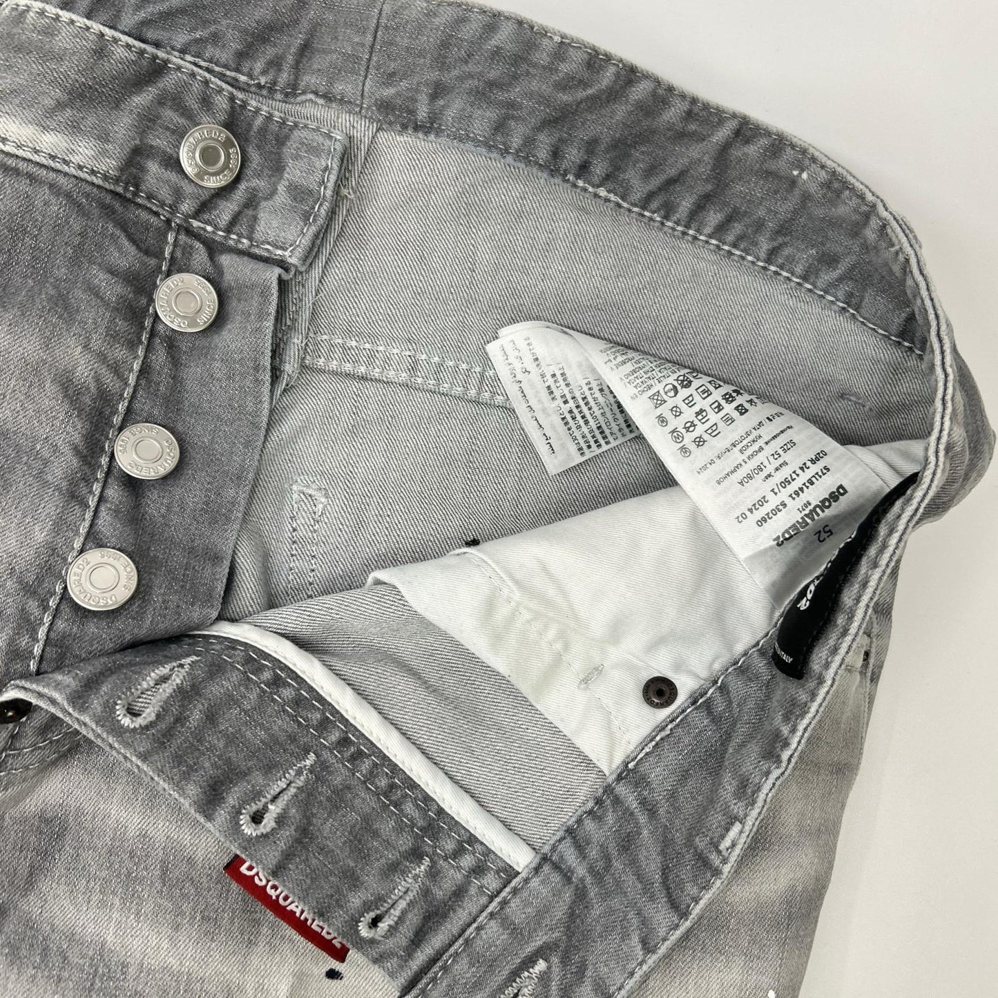 Dsquared2 DSQUARED Skater Jean Distressed Jeans Size 52
