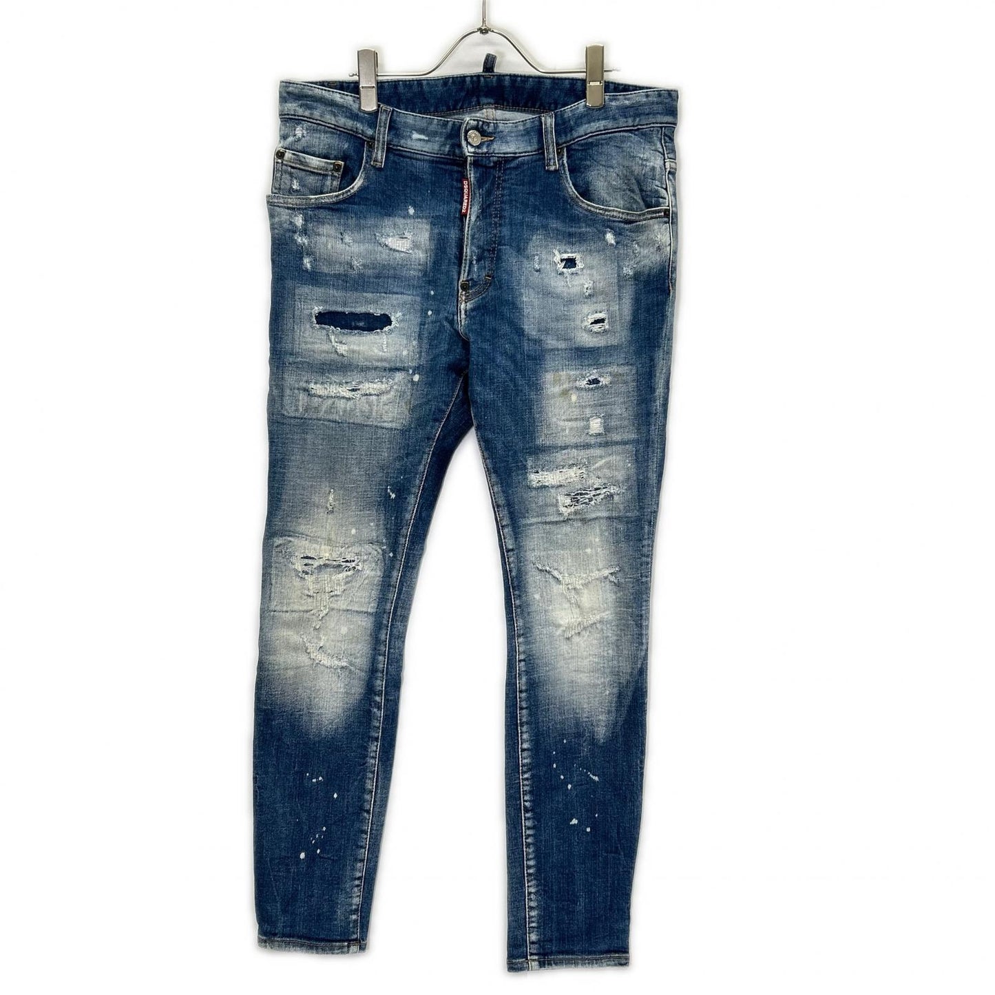 Dsquared2 DSQUARED Super Twinky Distressed Indigo Size 50