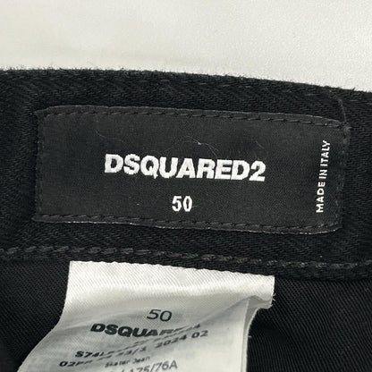 Dsquared2 DSQUARED Skater Jean Stretch Black Jeans Size 50