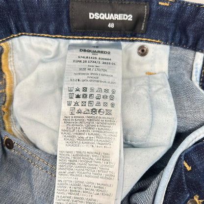 Dsquared2 DSQUARED Skater Jean Indigo Jeans Size 48