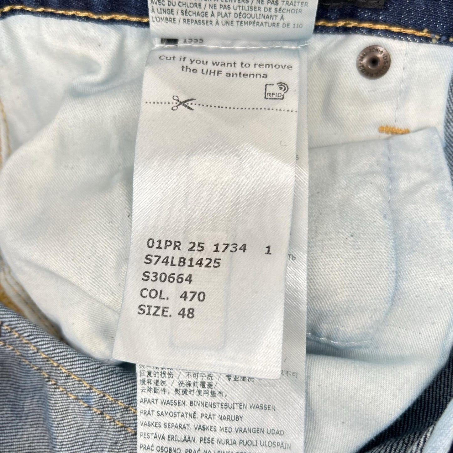 Dsquared2 DSQUARED Skater Jean Indigo Jeans Size 48