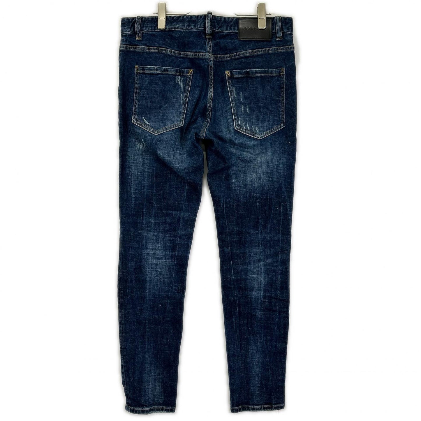 Dsquared2 DSQUARED Slim Jean D2 Print Indigo Jeans Size 32