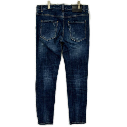 Dsquared2 DSQUARED Slim Jean D2 Print Indigo Jeans Size 32