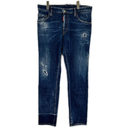 Dsquared2 DSQUARED Skater Jean Distressed Indigo Size 52