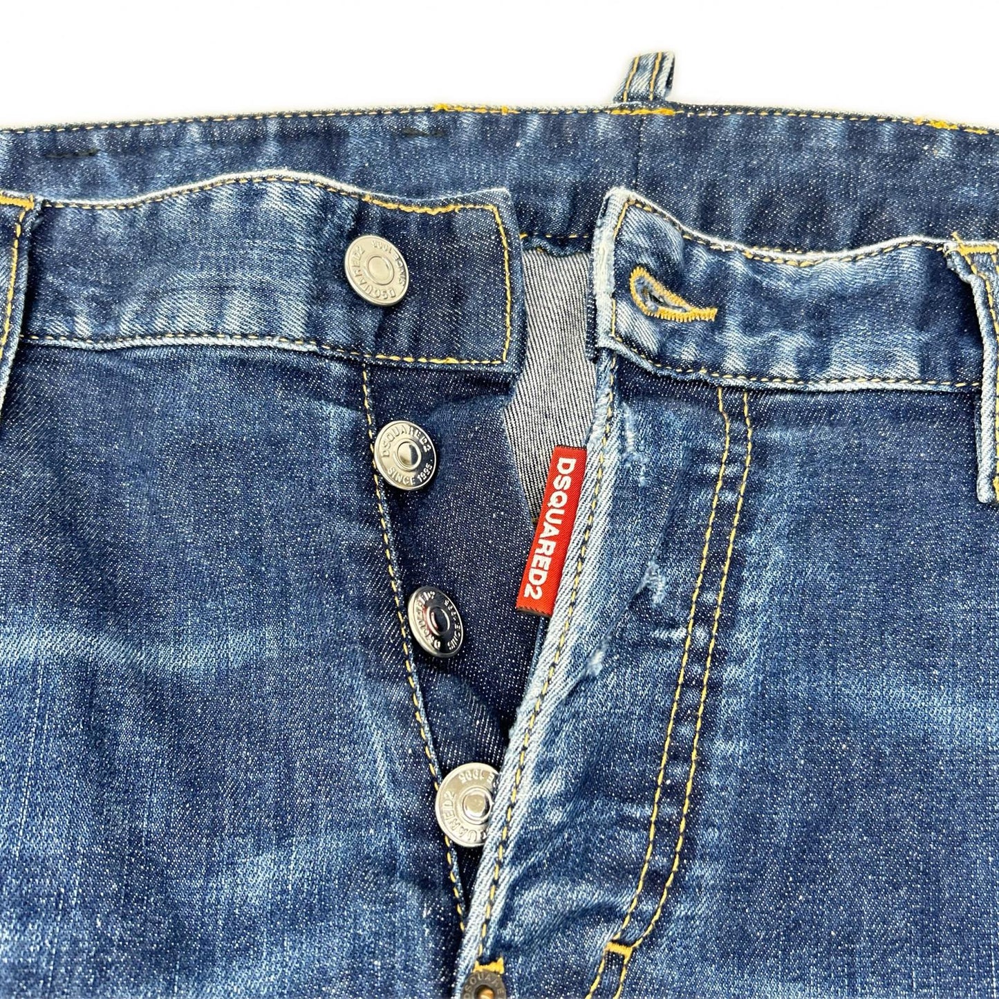 Dsquared2 DSQUARED Skater Jean Distressed Indigo Size 52