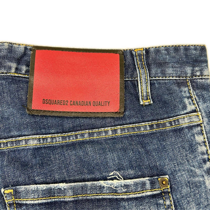 Dsquared2 DSQUARED Skater Jean Distressed Indigo Size 52