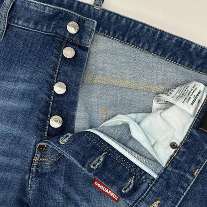 Dsquared2 DSQUARED Cool Guy Washed Indigo Jeans Size 48