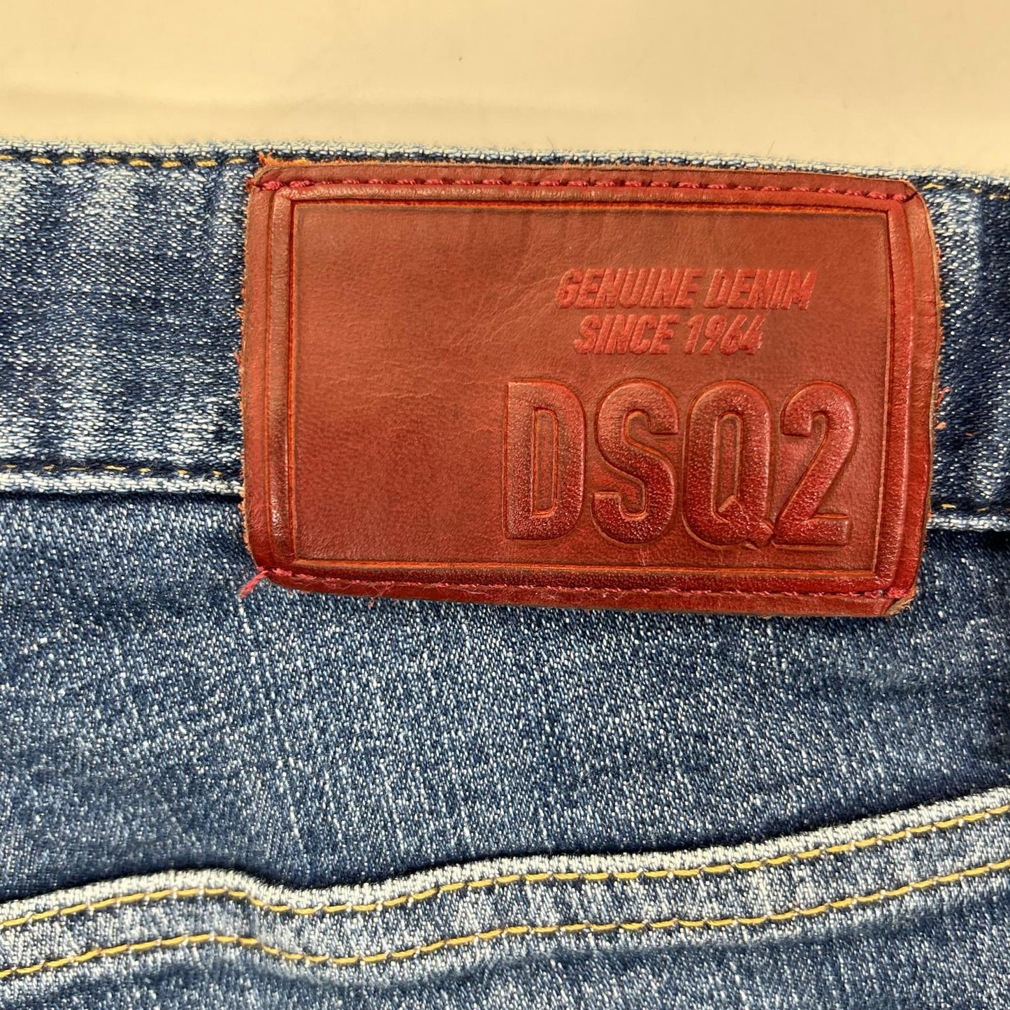 Dsquared2 DSQUARED Cool Guy Washed Indigo Jeans Size 48