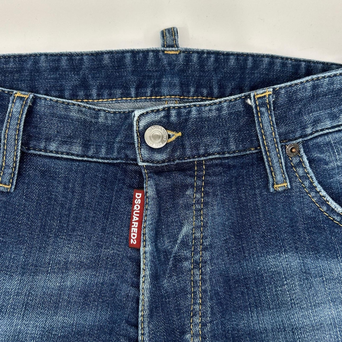 Dsquared2 DSQUARED Cool Guy Washed Indigo Jeans Size 48