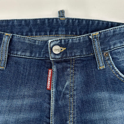 Dsquared2 DSQUARED Cool Guy Washed Indigo Jeans Size 48