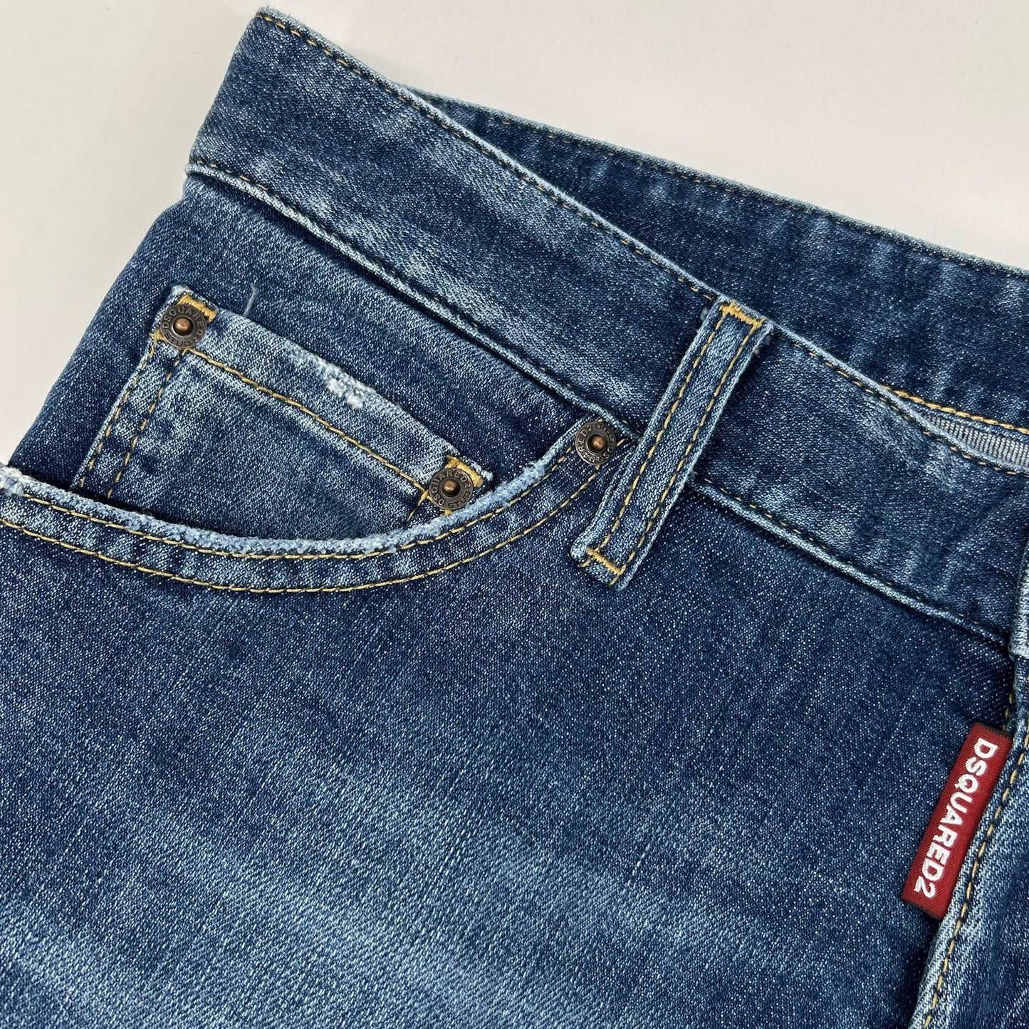Dsquared2 DSQUARED Cool Guy Washed Indigo Jeans Size 48