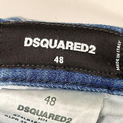 Dsquared2 DSQUARED Skater Jean Distressed Painted Size 48