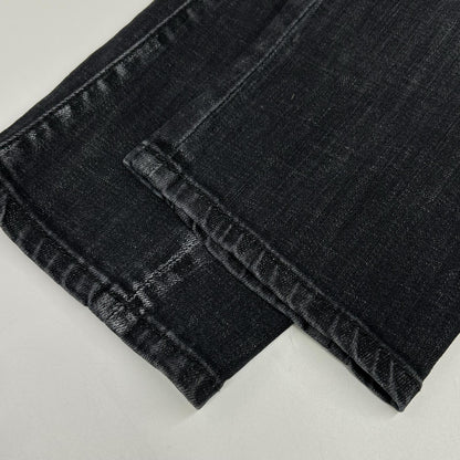 Dsquared2 DSQUARED Tidy Biker Washed Black Jeans Size 48