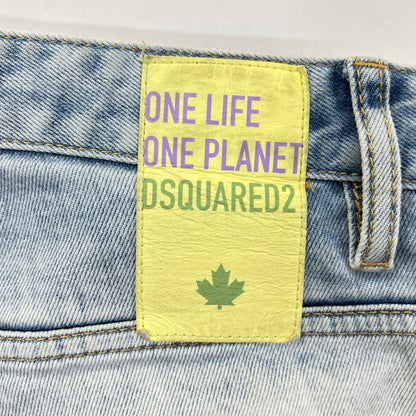 Dsquared2 DSQUARED Skater Button-Fly Indigo Jeans Size 48