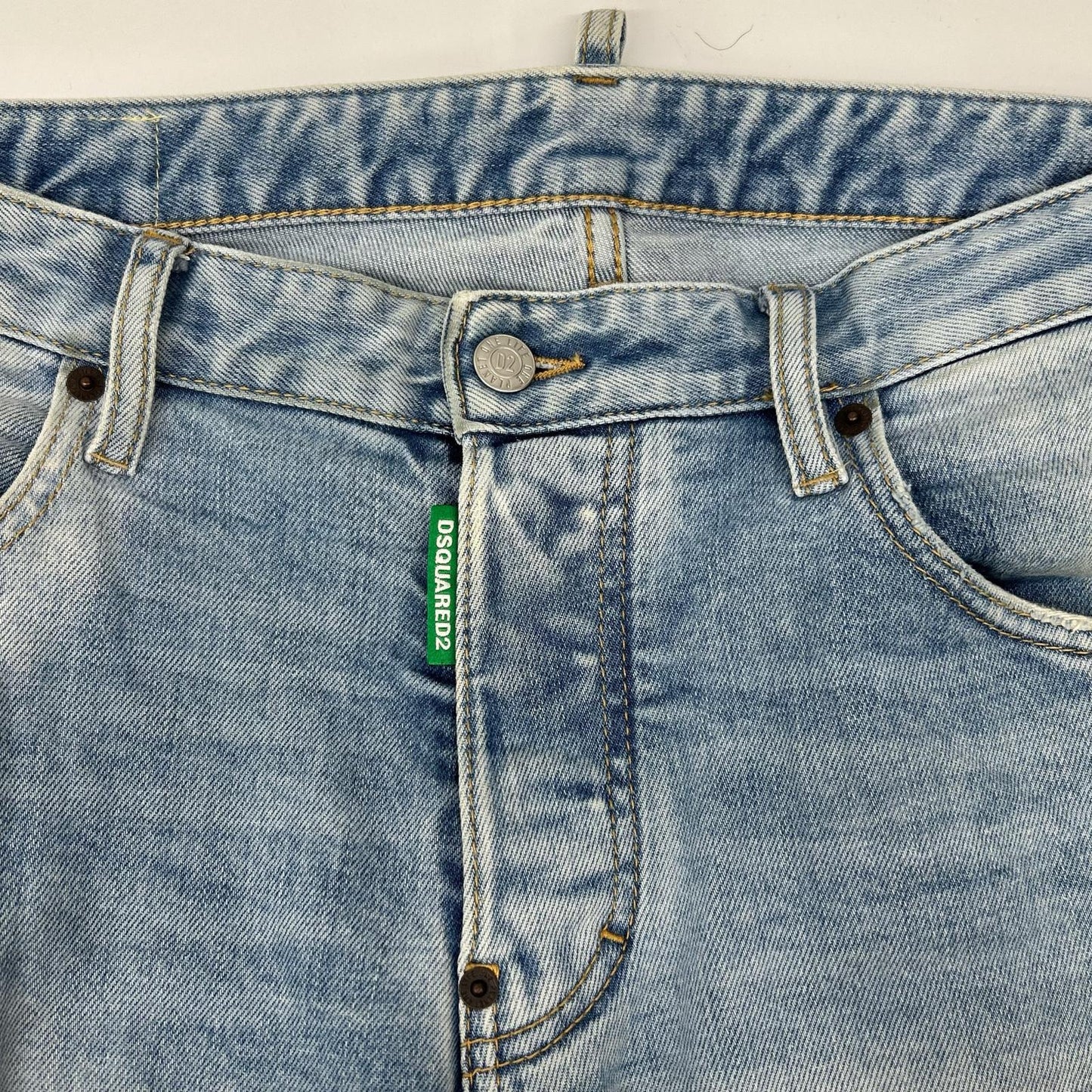Dsquared2 DSQUARED Skater Button-Fly Indigo Jeans Size 48