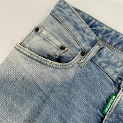 Dsquared2 DSQUARED Skater Button-Fly Indigo Jeans Size 48