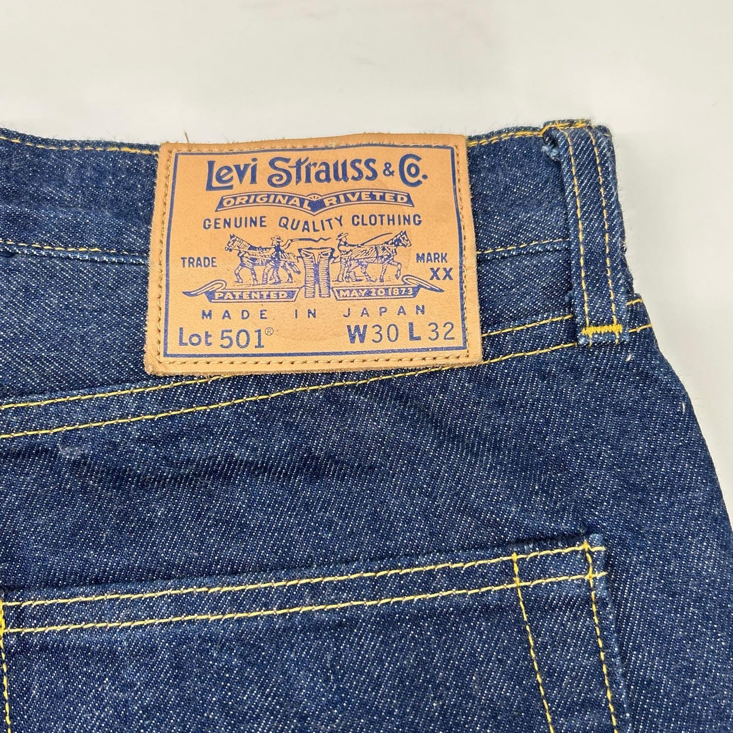 LEVI'S 501 Made in Japan Selvedge Jeans Size 30