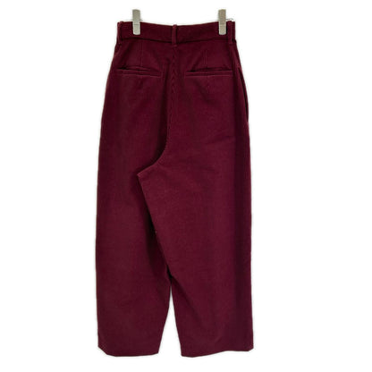 Pelleq PT0403-AW22 Corduroy Track Pants Bordeaux Sweatpants Size 36
