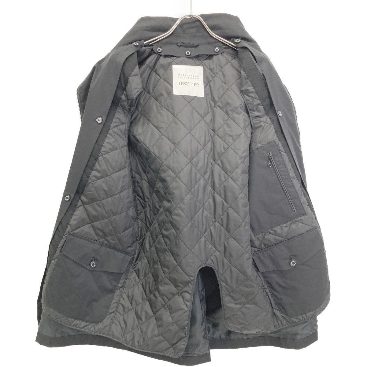 MACKINTOSH PHILOSOPHY Trotter Polyester Coat Black Size 38