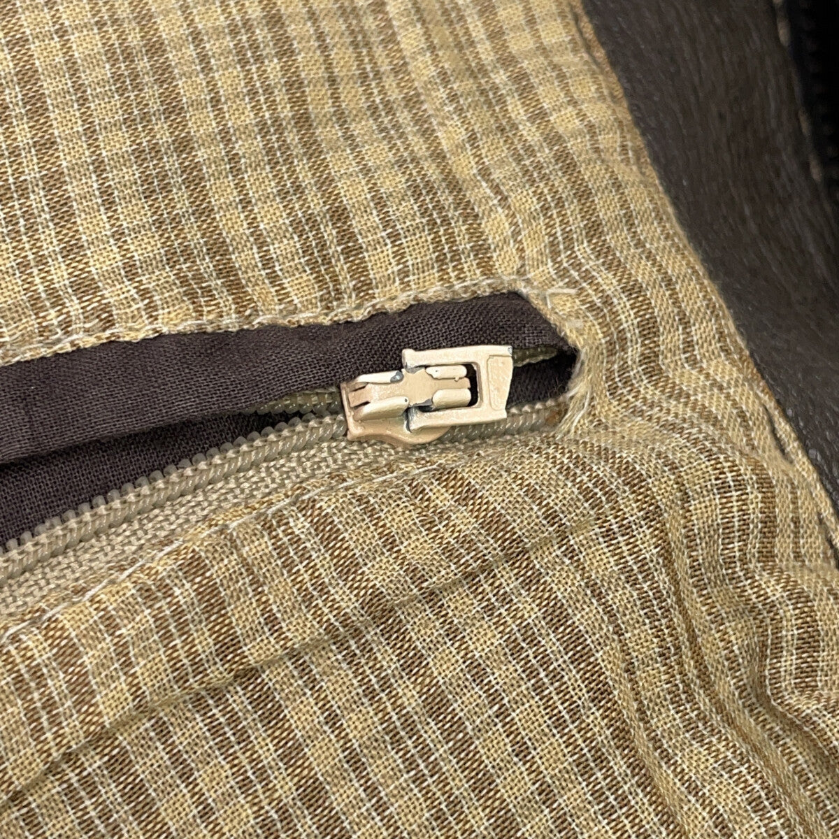 GIMO'S Brown Leather Jacket Size 50