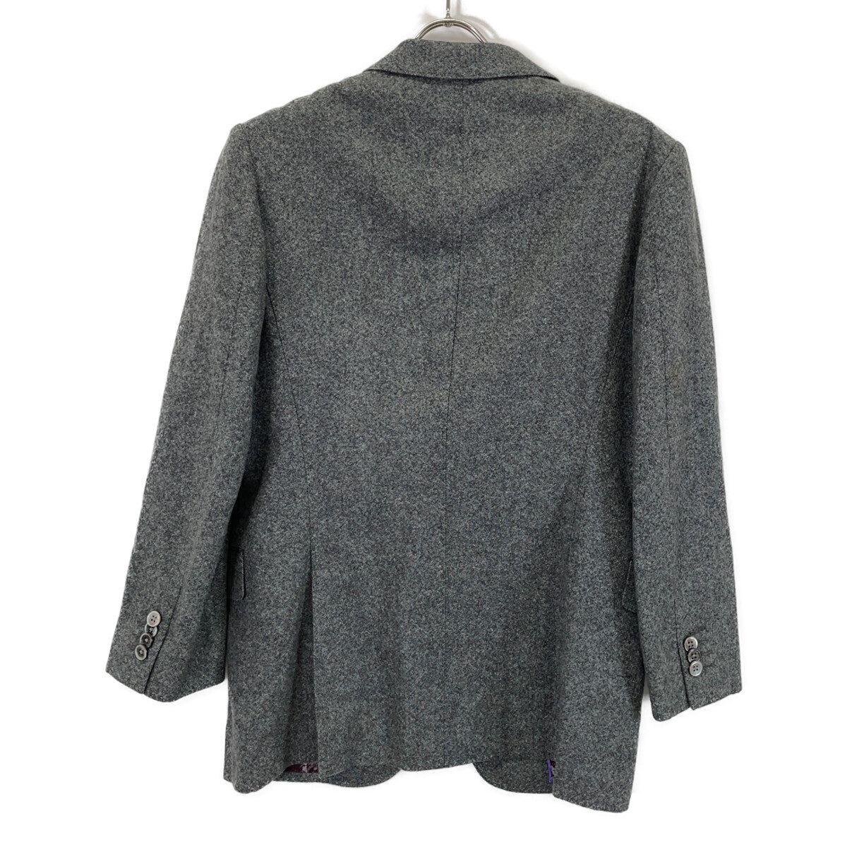 PaulSmith Gray Cashmere Jacket w/ Patterned Lining Size M