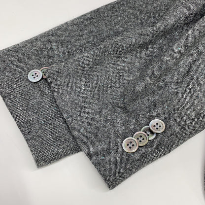 PaulSmith Gray Cashmere Jacket w/ Patterned Lining Size M