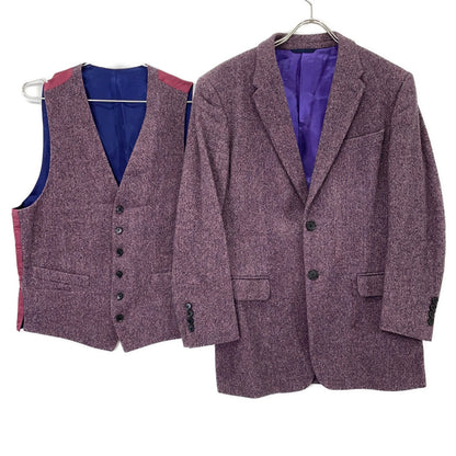 PaulSmith Bordeaux Wool Suit Jacket Size L