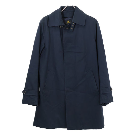 GRENFELL Navy Balmacaan Coat Size 38