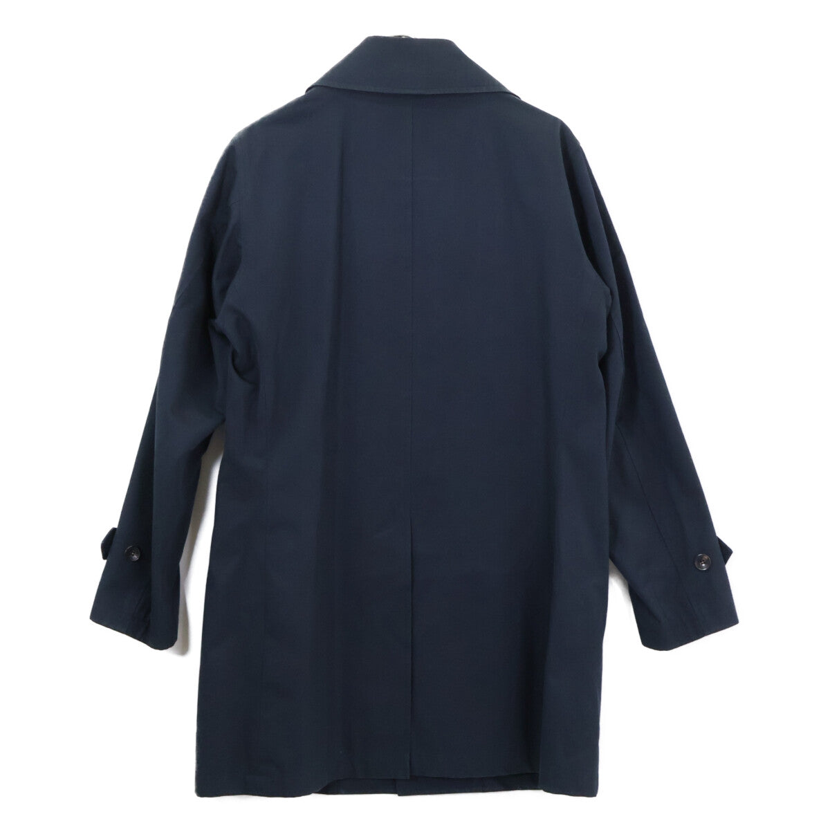GRENFELL Navy Balmacaan Coat Size 38